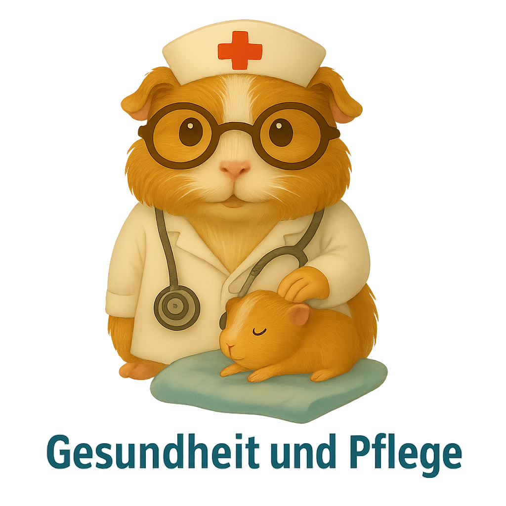 Meerschweinchen Pippa als Krankenschwester über Gesundheit und Pflege