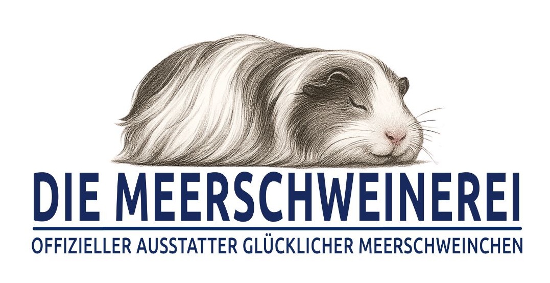 Die Meerschweinerei, ein glückliches Meerschweinchen, artgerechte Gehegeausstattung, Kuschelparadies