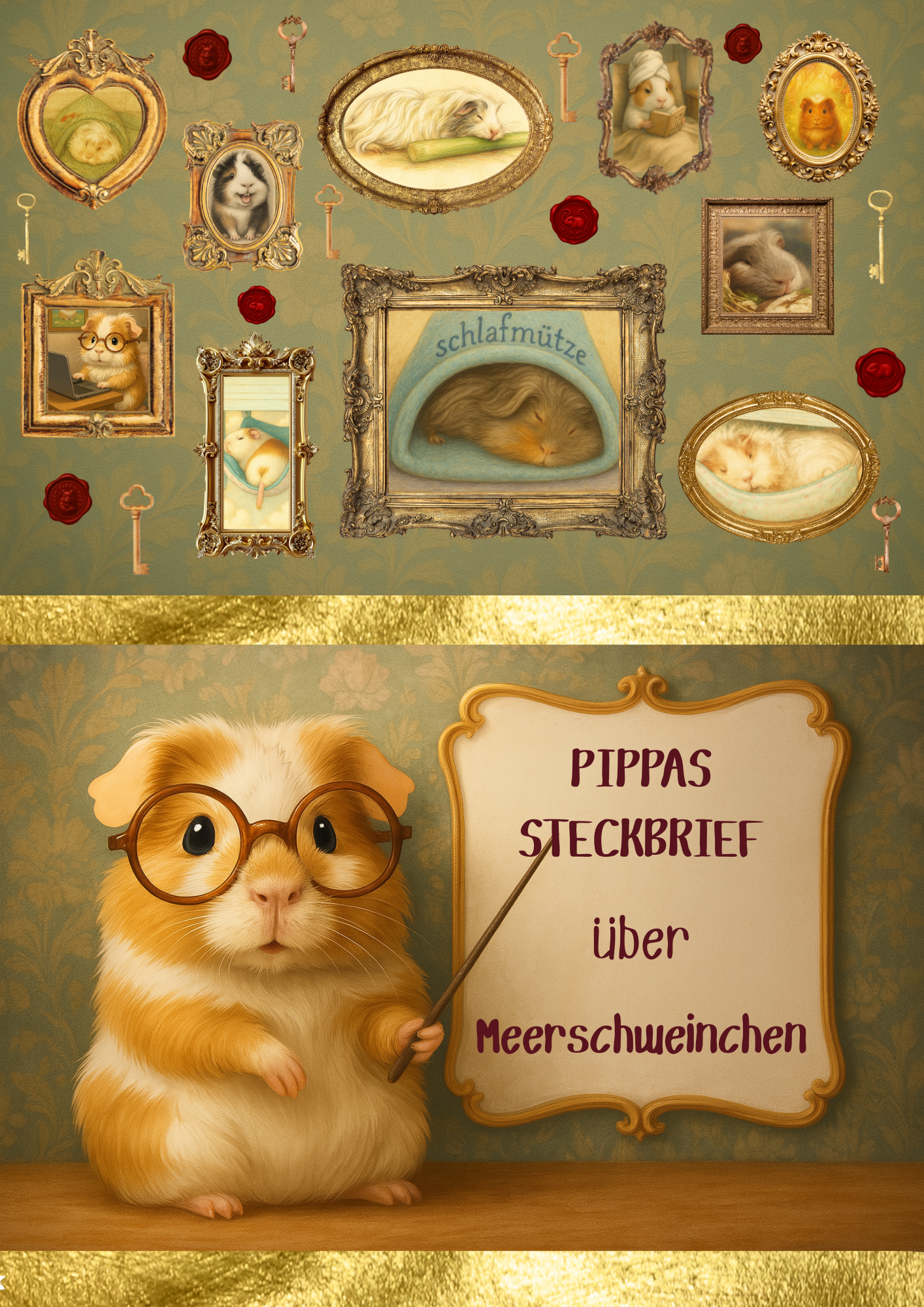 Pippas Steckbrief über Meerschweinchen