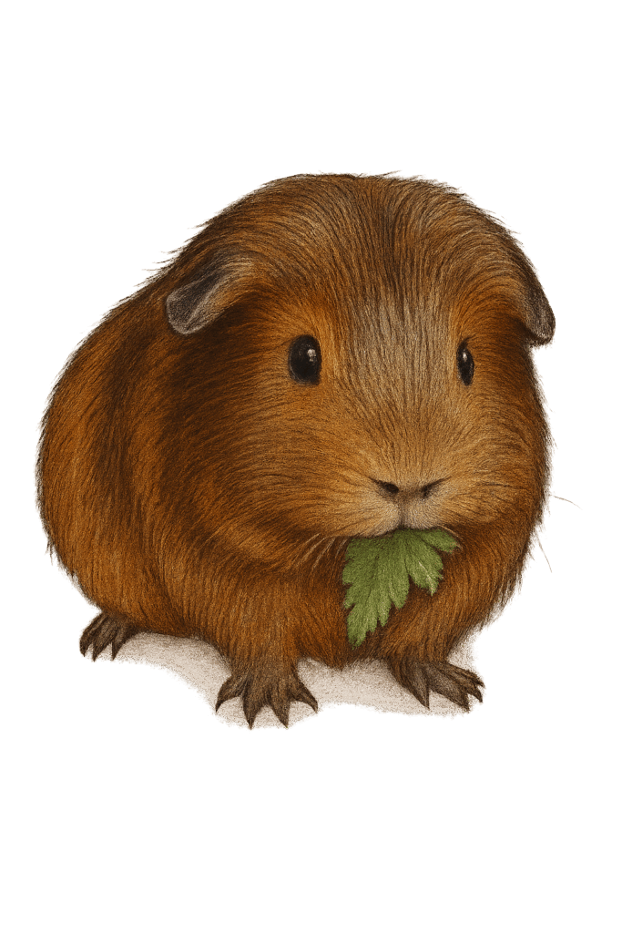 Glatthaar Meerschweinchen - klassische Kurzhaarrasse