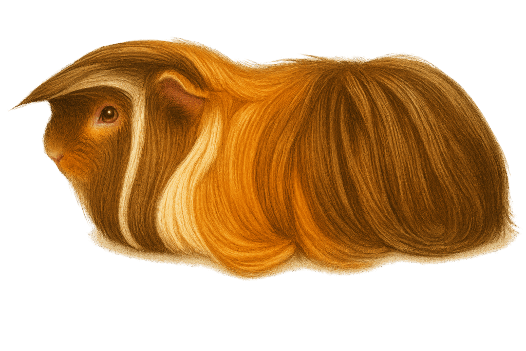 Meerschweinchenrasse Peruaner