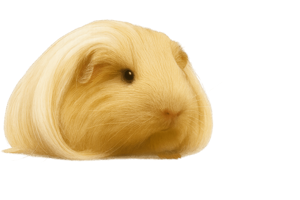 Meerschweinchenrassen Sheltie Meerschweinchen