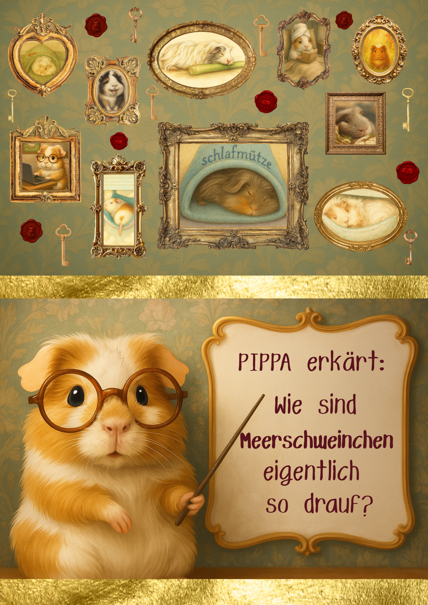 Pippa erklärt: Wie sind Meerschweinchen eigentlich so drauf?