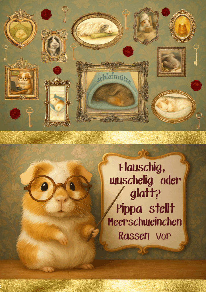 „Flauschig, wuschelig oder glatt – Pippa stellt Meerschweinchen-Rassen vor“