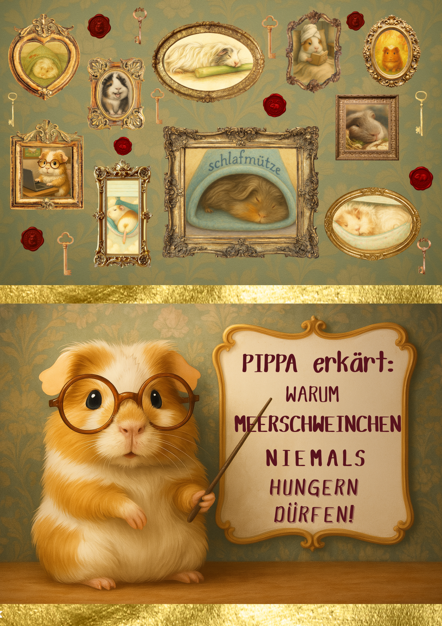 Der Stopfmagen beim Meerschweinchen –  Warum Meerlis niemals hungern dürfen!