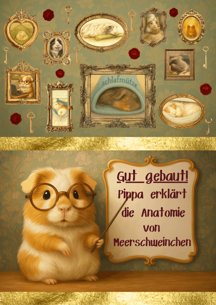Gut gebaut! Pippa erklärt die Anatomie des Meerschweinchen