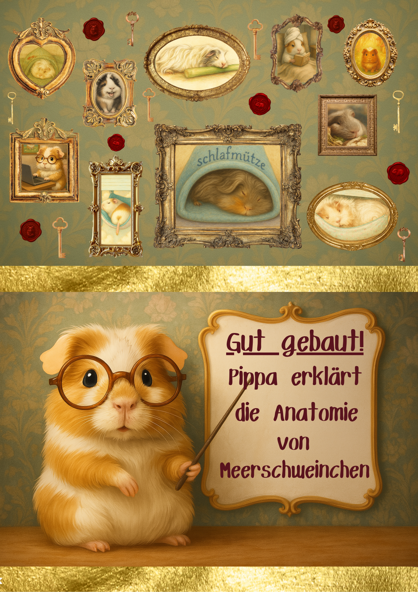 Gut gebaut! Pippa erklärt die Anatomie des Meerschweinchen