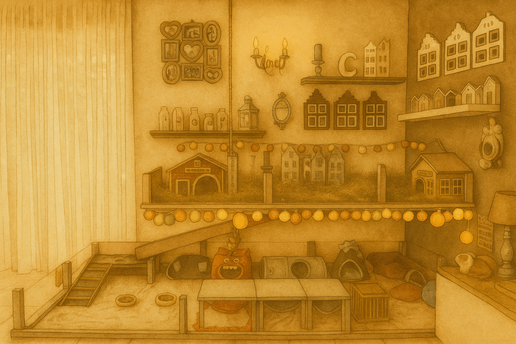 Pippas Zuhause Gehege Anforderungen für Meerschweinchen