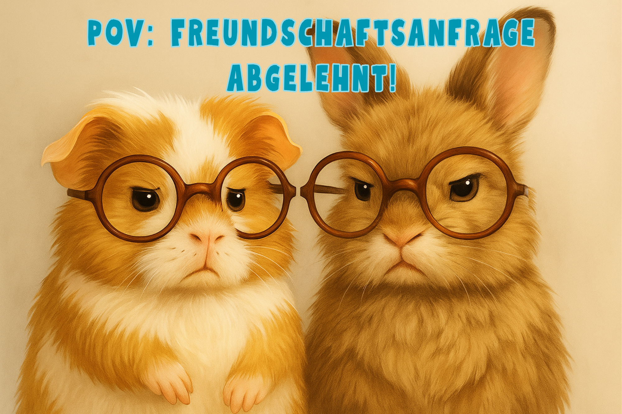 Meerschweinchen und Kaninchen sind keine BESTIES!