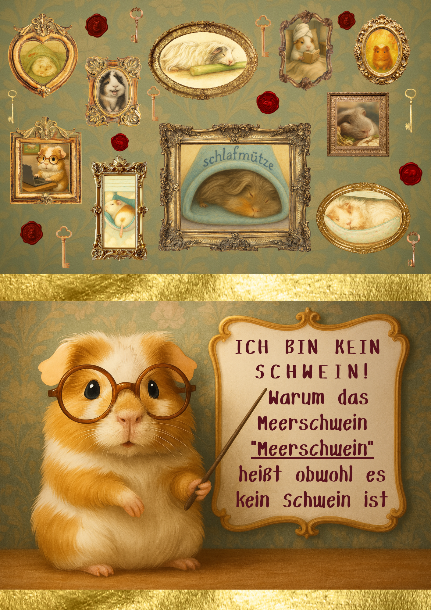 Ich bin eigentlich kein Schwein! Warum das Meerschwein  “Meerschwein” heißt obwohl es kein Schwein ist