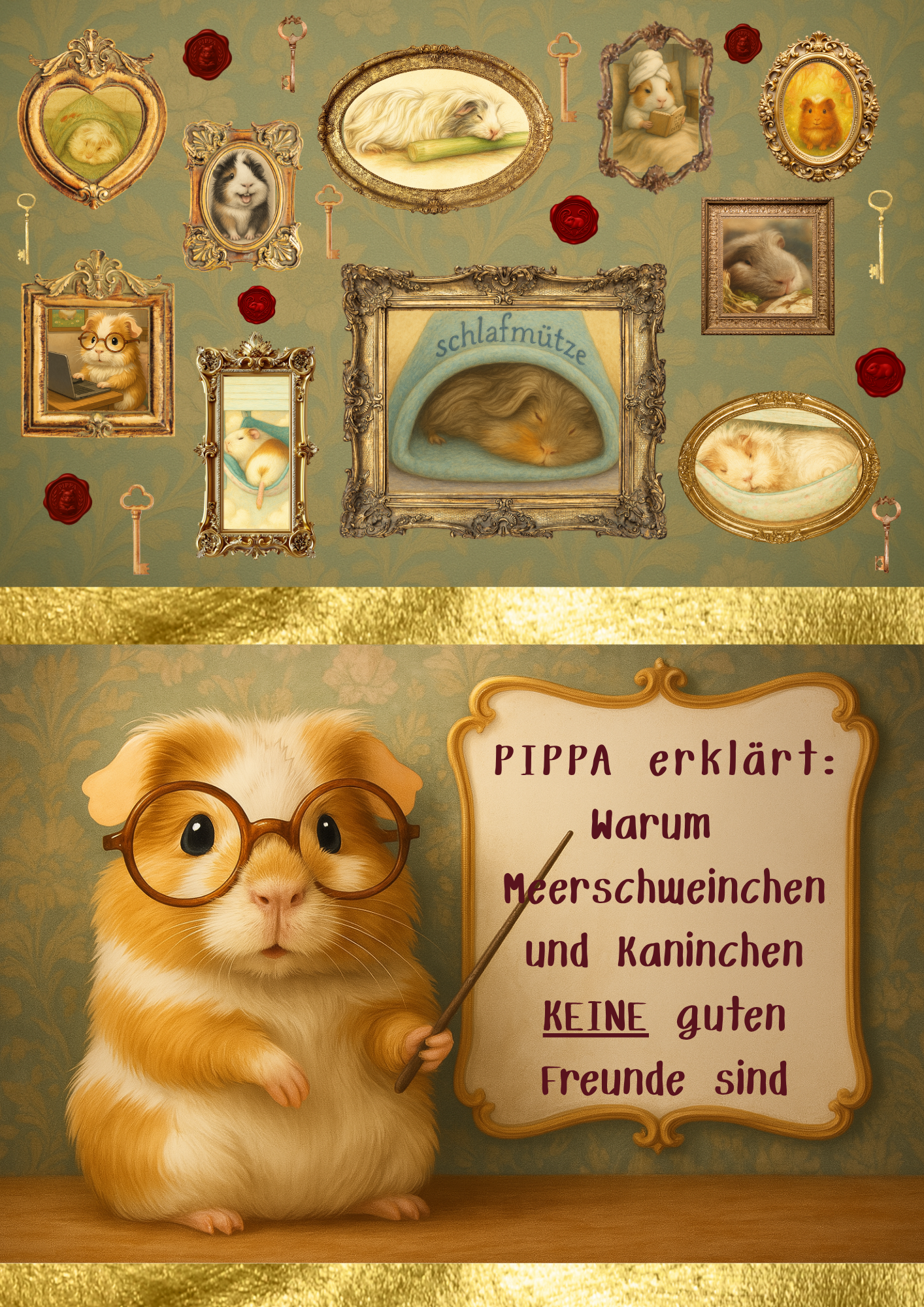 Ich will kein Kaninchen als Freund! ICH WILL EIN MEERSCHWEINCHEN! PUNKT