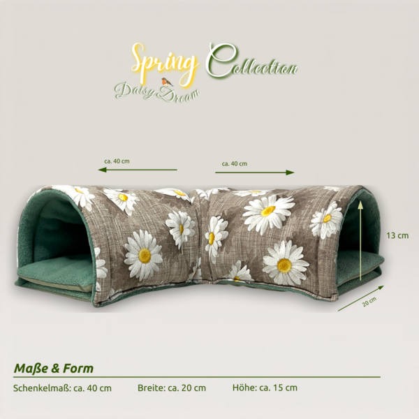 Meerschweinchen Kuschel Ecktunnel Fronansicht 1