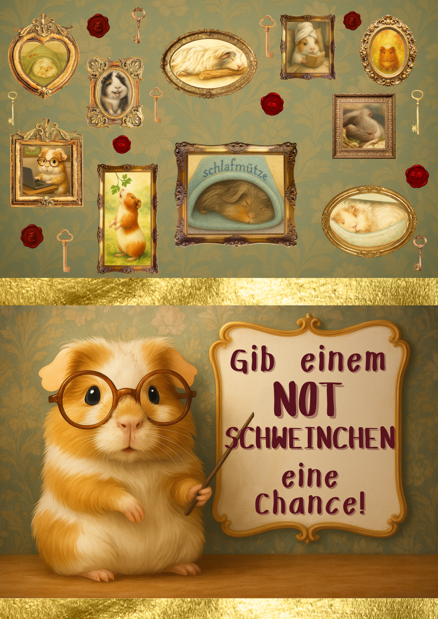 Gib einem Notmeerschweinchen eine Chance