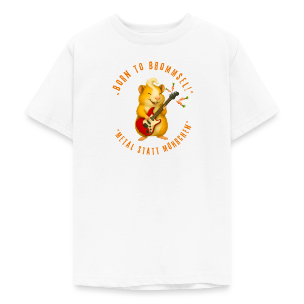 Teenager T-Shirt mit Meerschweinchen Motiv  – Born to Brommsel!