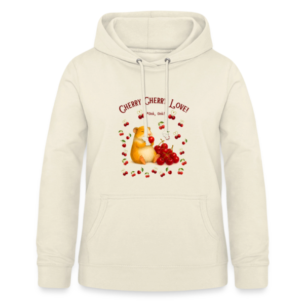 Damen Hoodie mit Meerschweinchen Motiv - Cherry Love!