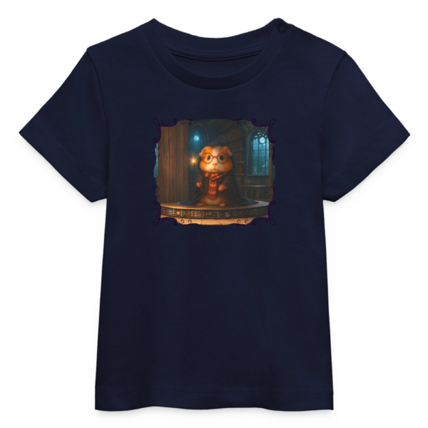 Baby T-Shirt mit Meerschweinchen Motiv Pippa Magic navy