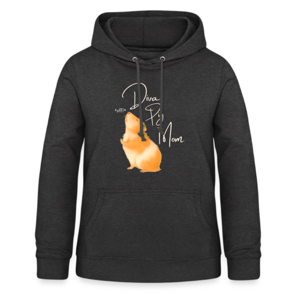 Damen Hoodie Diva Pig Mom
