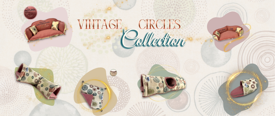 Kollektion Übersichtsseite Banner Vintage Circles Collection