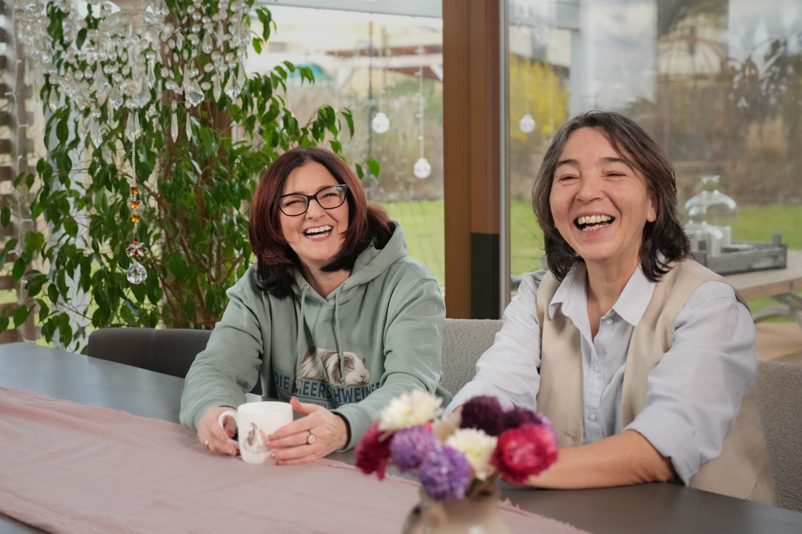 Sanja und Marion Weiss Die Gründerinnen von die Meerschweinerei