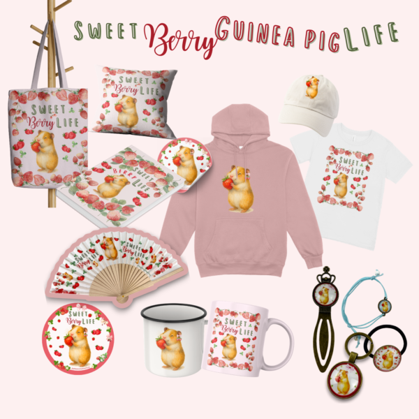 Sweet Berry Guinea pig life Collection