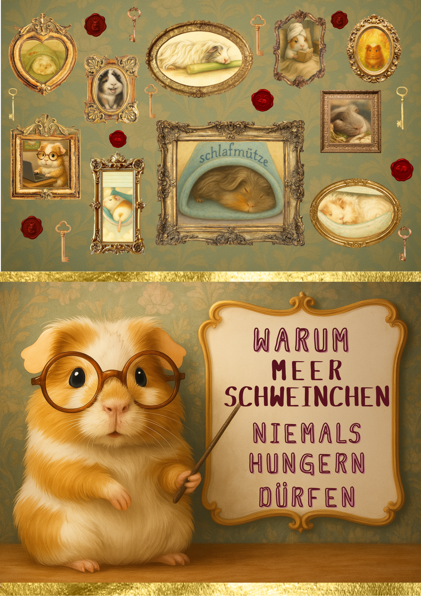 Warum Meerschweinchen niemals hungern dürfen