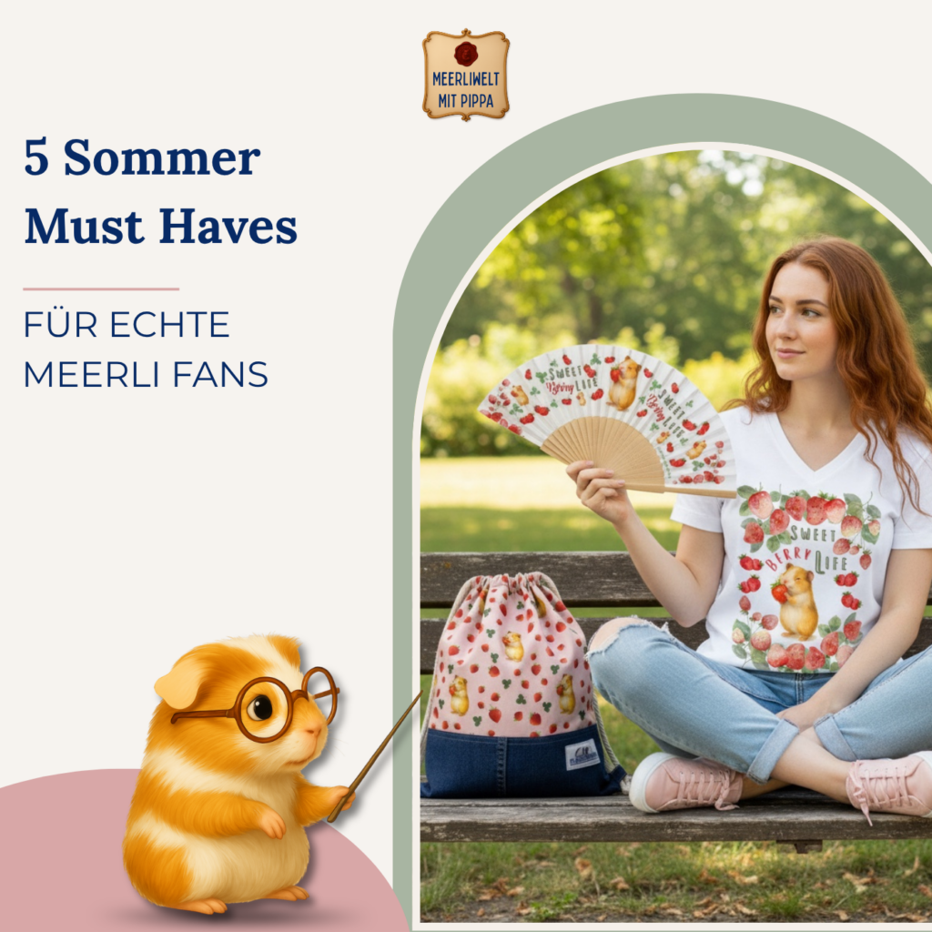 5 Meerschweinchen Must-Haves für deinen Sommer