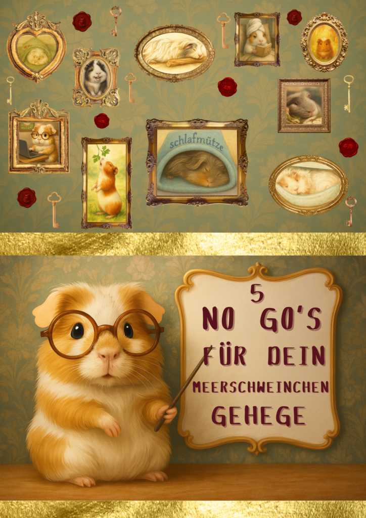 5 NO GOS FÜR DEIN MEERSCHWEINCHEN GEHEGE