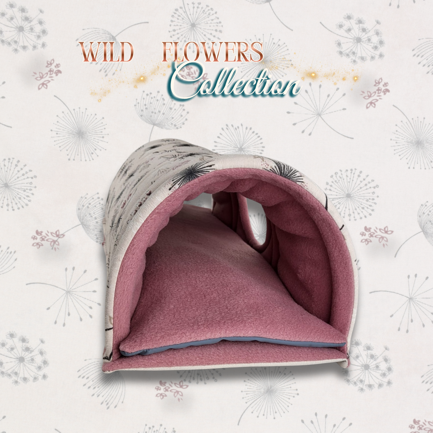 Tunnel gerade Form Wild Flowers Collection Modell 2_Seitenansicht 1