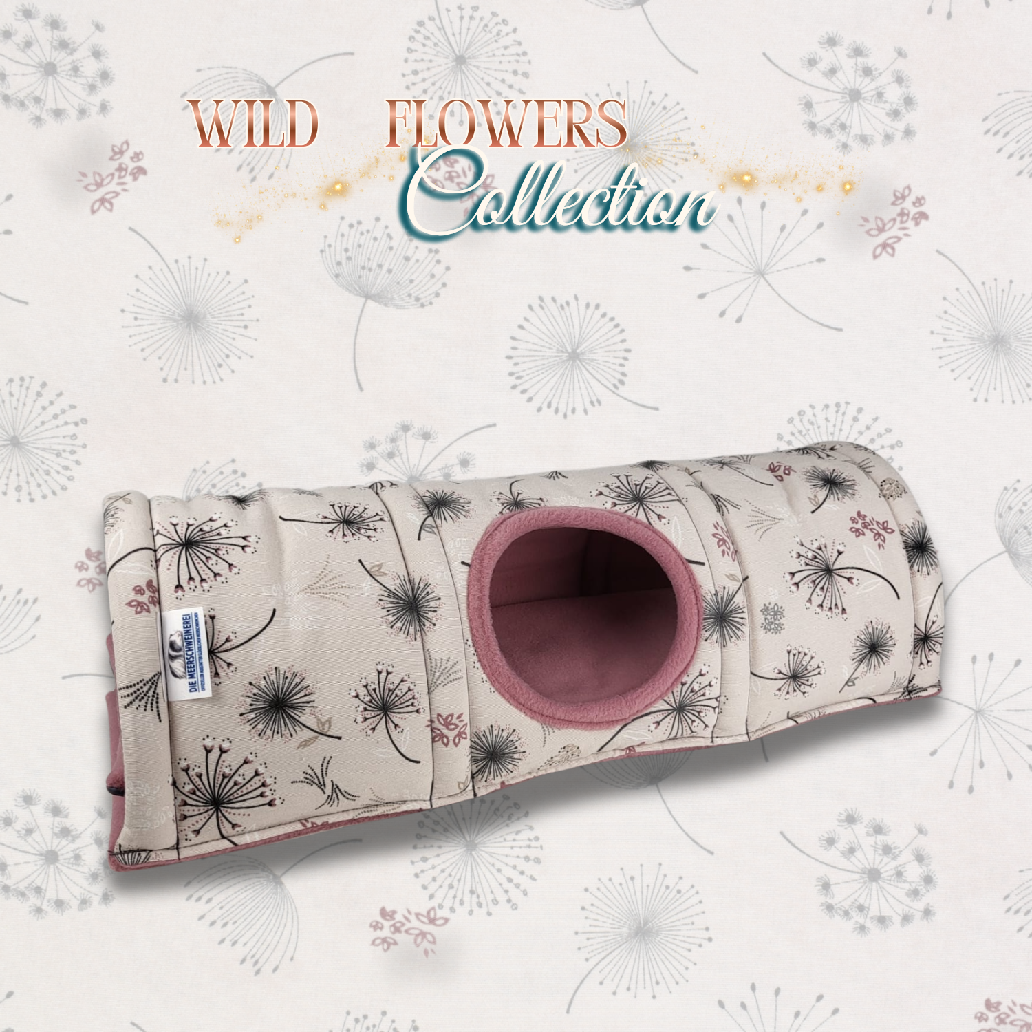 Tunnel gerade Form Wild Flowers Collection Modell 2_Seitenansicht 3