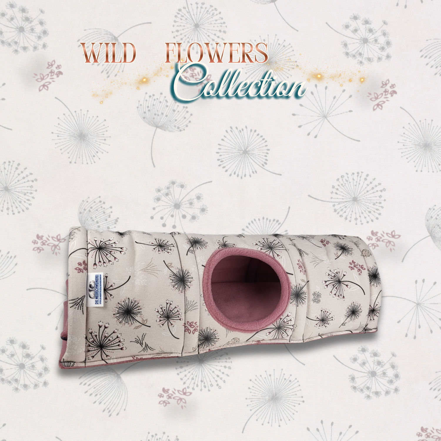 Tunnel gerade Form Wild Flowers Collection Modell 2_Vorderansicht 2