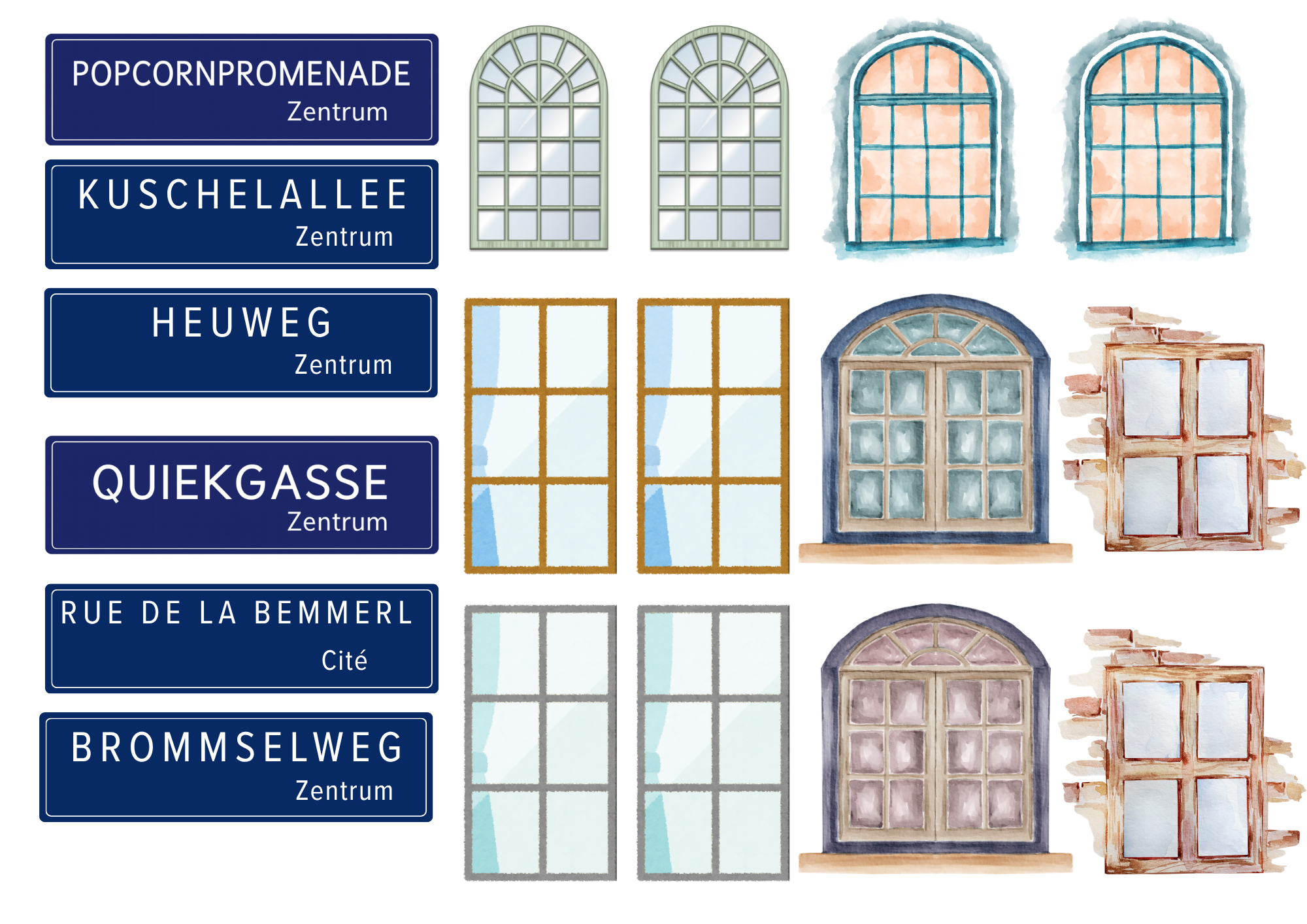 Beispielseite_DIY Meerli Haus im Grachtenhausstil Anleitung