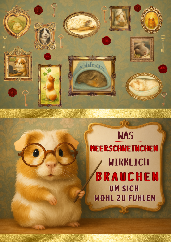 Was Meerschweinchen wirklich brauchen, um sich  wohl zu fühlen