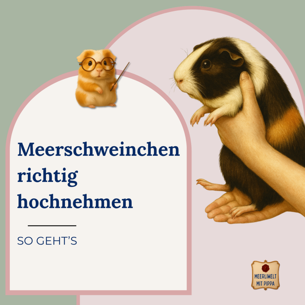 Meerschweinchen richtig hochnehmen