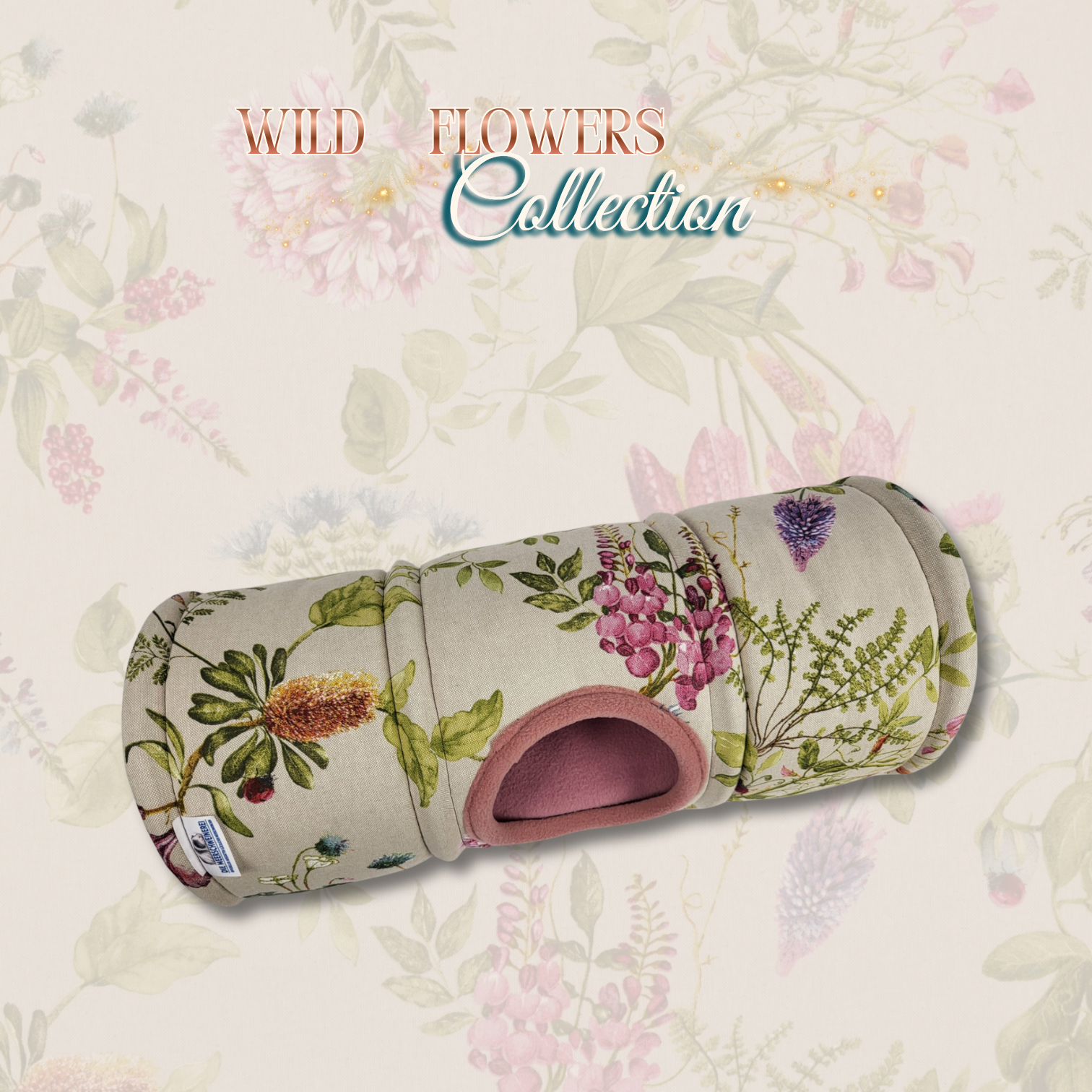 Kuscheltunnel Wild flowers Collection Holland Oberansicht